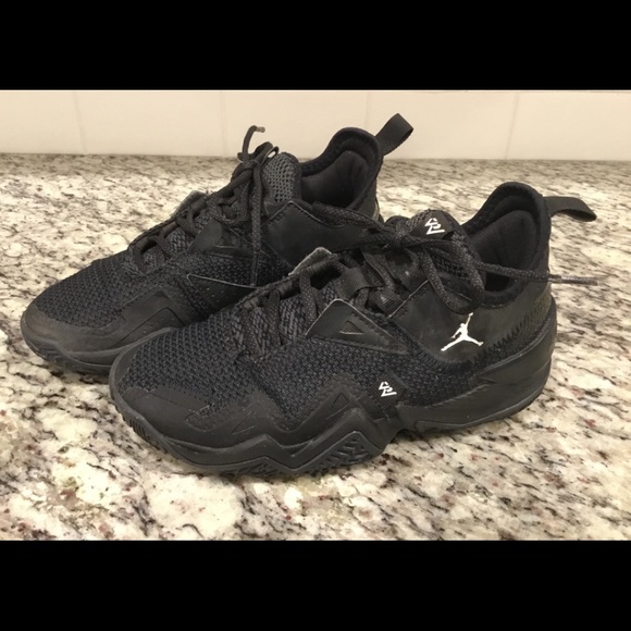 Jordan brand Russell Westbrook One Take basketball shoe boys sz 4.5 in black - Picture 1 of 8